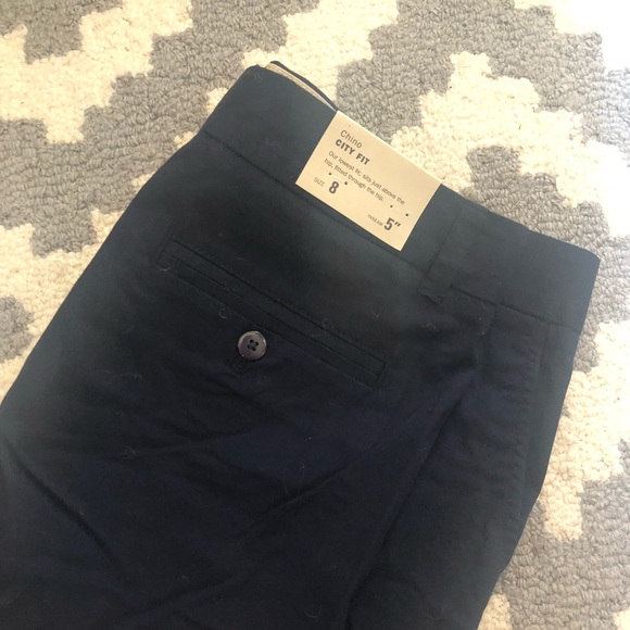 NWT JCrew 5 inch inseam Navy chino shorts -size 8 - Picture 4 of 4